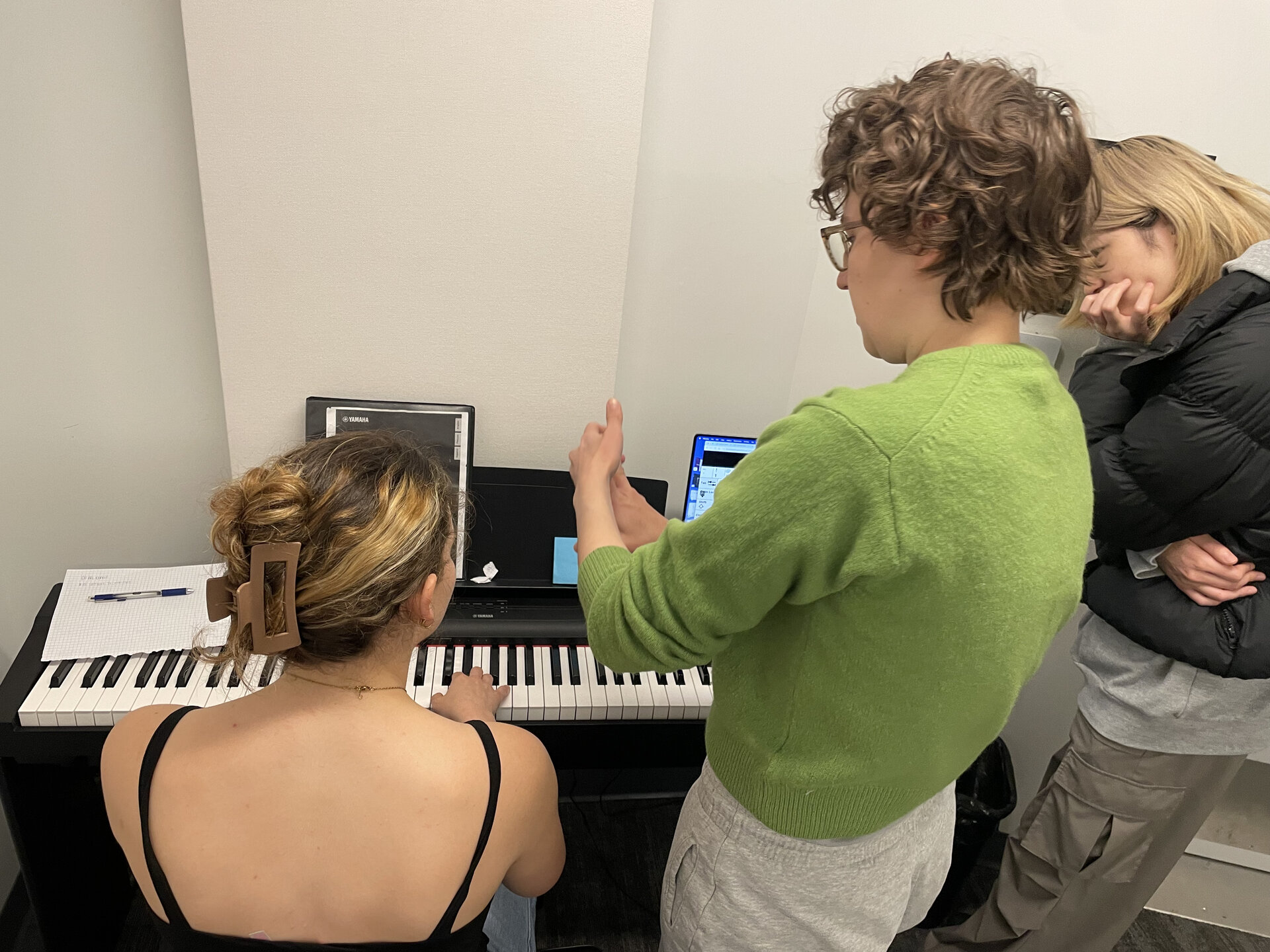 Design considerations and planning for PianoProse letter mapping