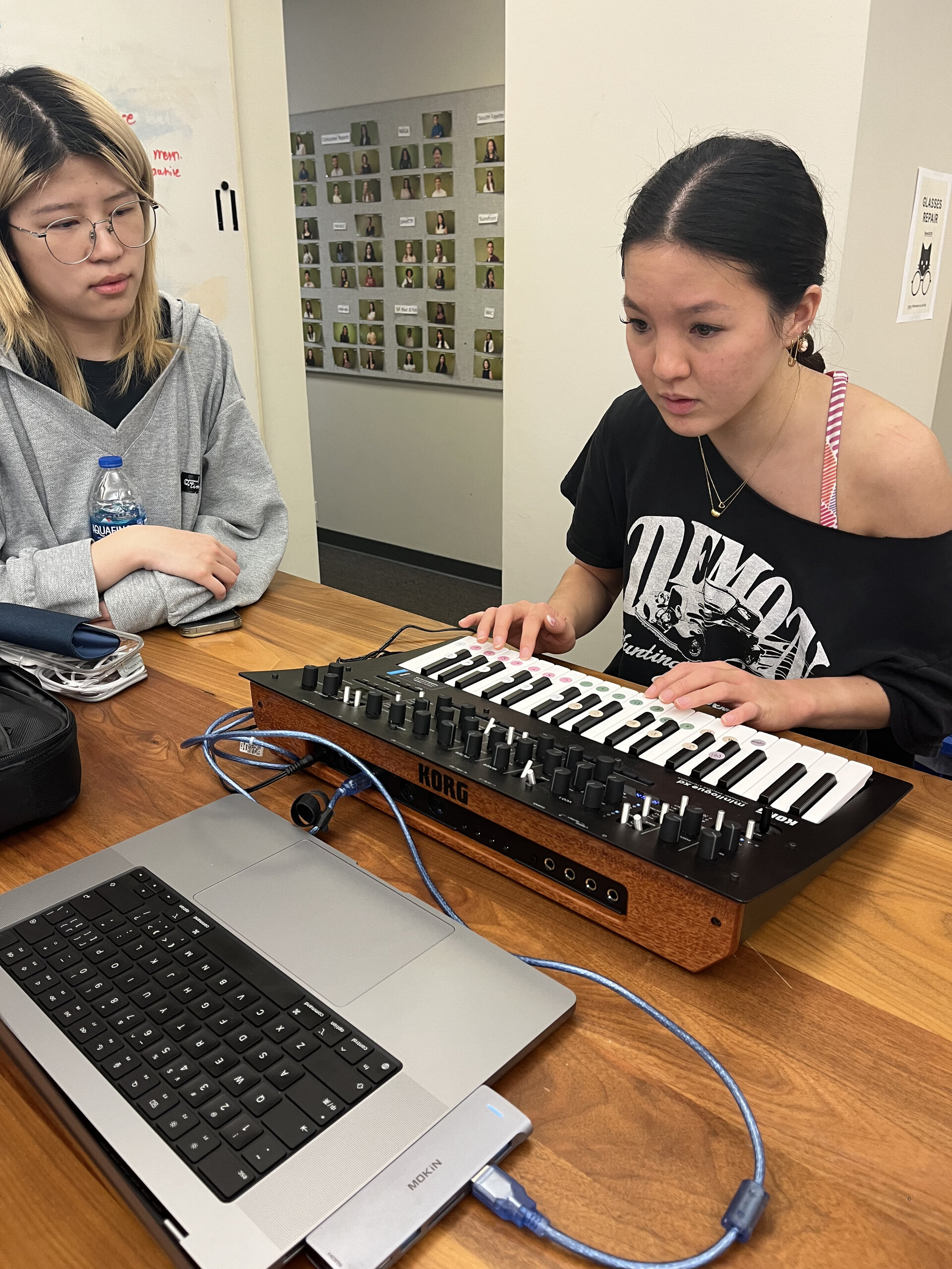 User testing and interaction with PianoProse system