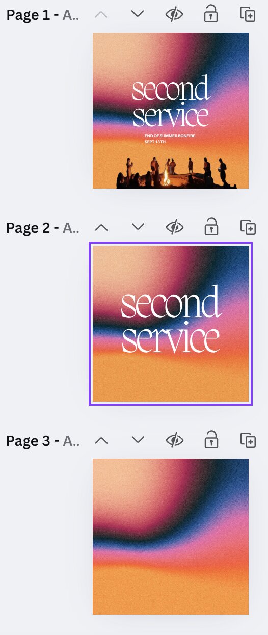Logo exploration in Canva